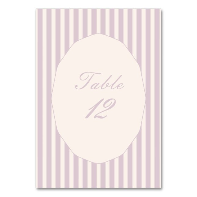 Numéro De Table Elégant Blush rose Calligraphie Mariage Anniversai (Par défaut)