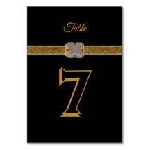 Élégant Broche Paillettes Noires et Dorées