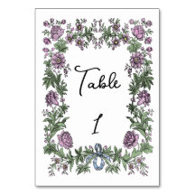 Engraving Floral Antique
