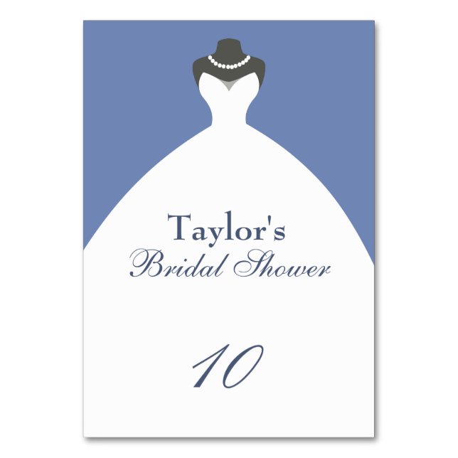 Numéro De Table Fête des mariées Mariage Gown (Par défaut)