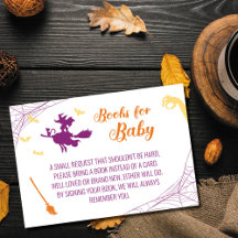 Hocus Pocus Baby showers Livres pour Baby Card