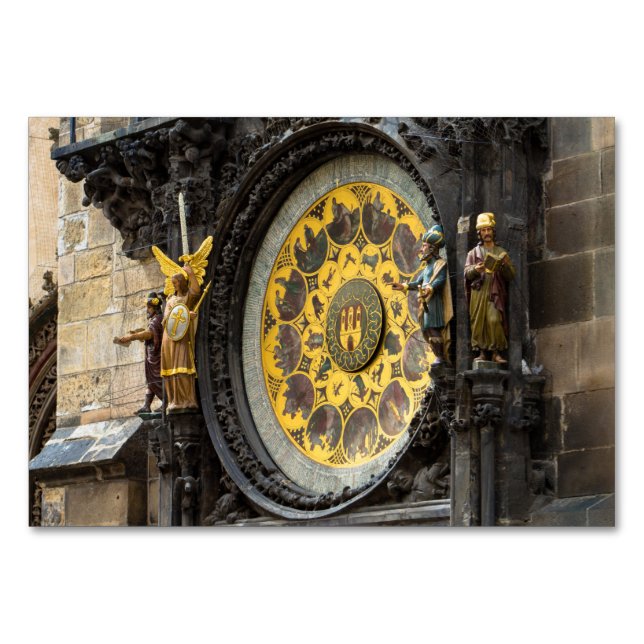 Numéro De Table Horloge astronomique de Prague (Devant)