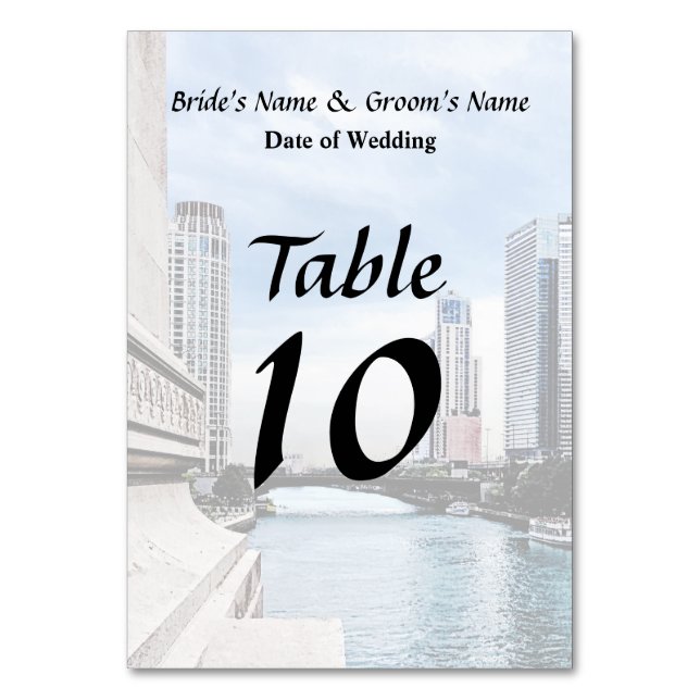 Numéro De Table IL - Vue depuis Michigan Avenue Bridge (Par défaut)