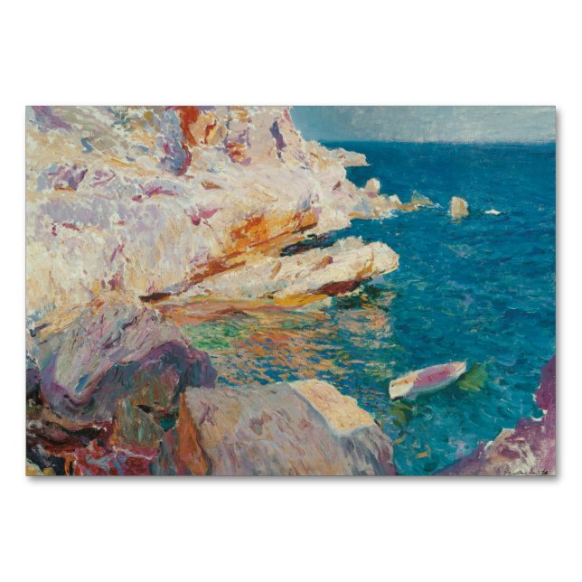 Numéro De Table Joaquin Sorolla Y Bastida (Devant)