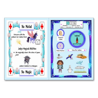 Numéro De Table Jody - Jodium (Iodine) Horn Unicorn Trading Card