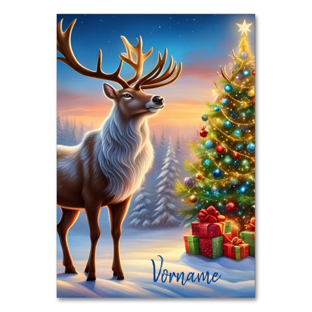 Numéro De Table Joyeux Noël (Par défaut)