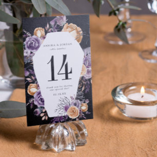 Numéro De Table "Jusqu'à ce que la mort nous sépare   Mariage Hall