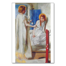 L'Annonciation par Dante Gabriel Rossetti
