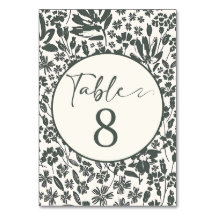 L'élégance de la nature : plantes vert foncé