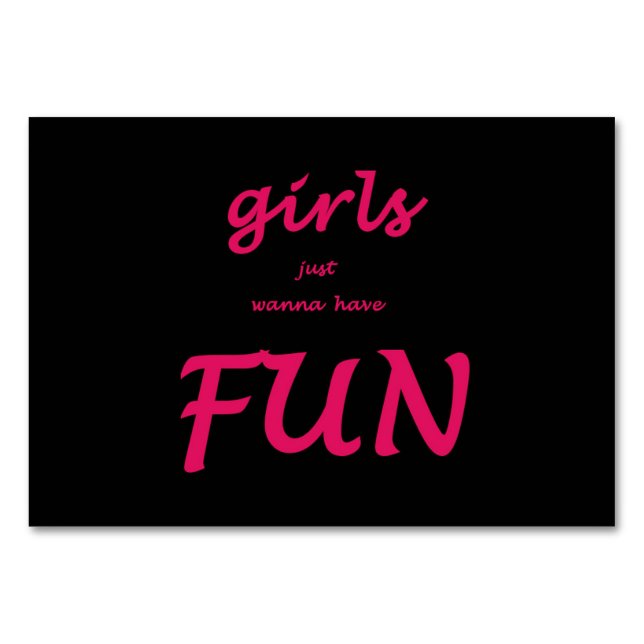 Numéro De Table les filles veulent juste s'amuser (Devant)