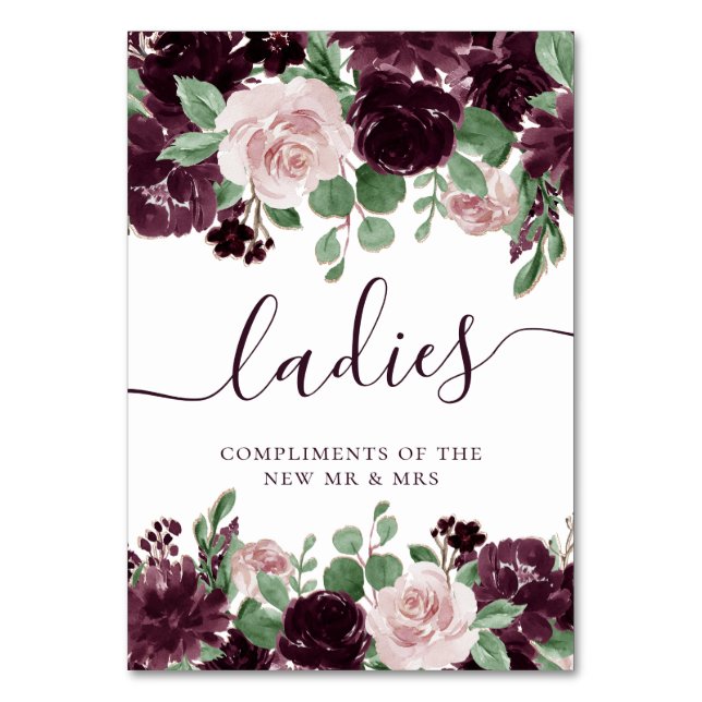 Numéro De Table Les passions de Moody | Traitements Roses à vin vi (Par défaut)