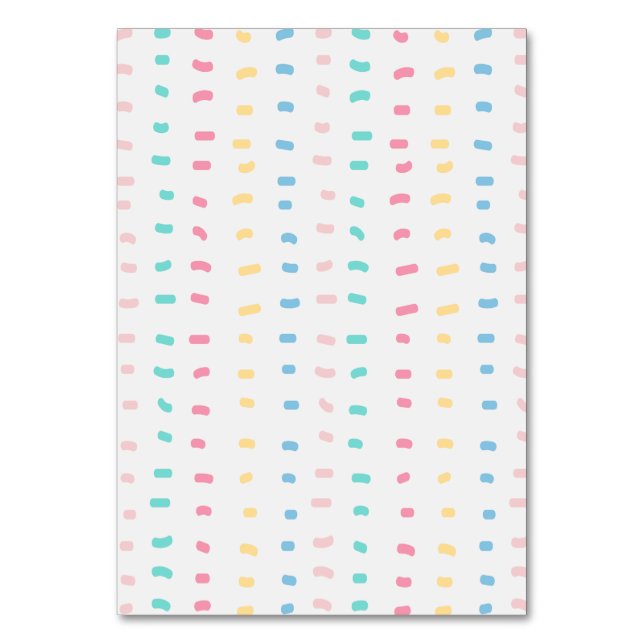 Numéro De Table Lignes motifs (Par défaut)