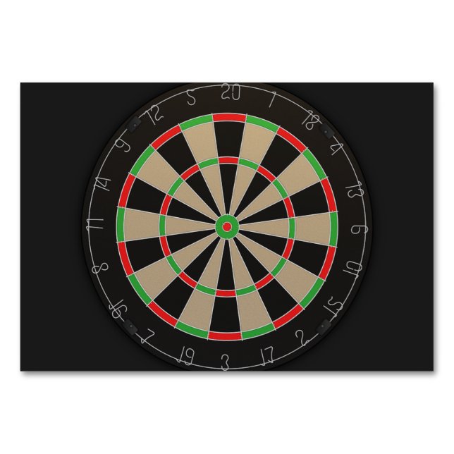 Numéro De Table Lover Dartboard (Dos)