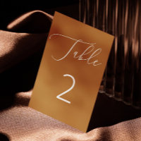 Mariage Automnal Minimaliste Brun Moutarde