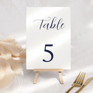 Numéro De Table Mariage bateau de croisière nautique