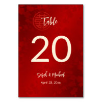 Mariage chinois Red Gold