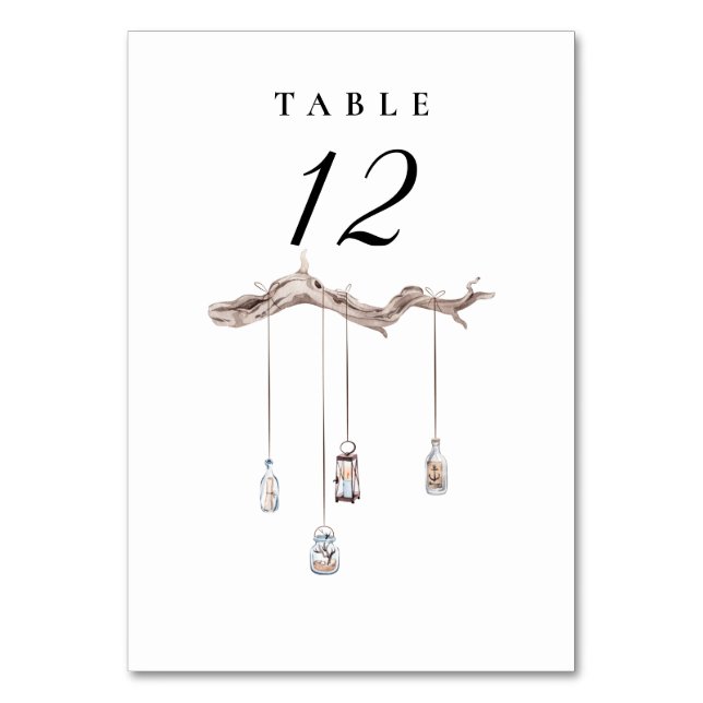 Numéro De Table Mariage de lanternes rustiques (Par défaut)
