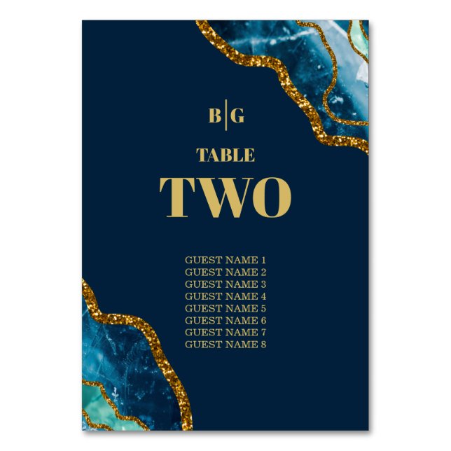 Numéro De Table Mariage de Parties scintillant de la géométrie de  (Par défaut)