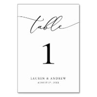 Mariage minimaliste noir et blanc | Événement pers