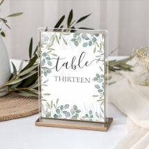 Mariage Rustique Eucalyptus Vert Sauge