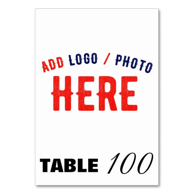 NUMÉRO DE TABLE MARQUE BLANCHE MODERNE ET PERSONNALISABLE VÉRIFIÉE (Par défaut)