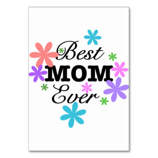 Numéro De Table Meilleure maman jamais