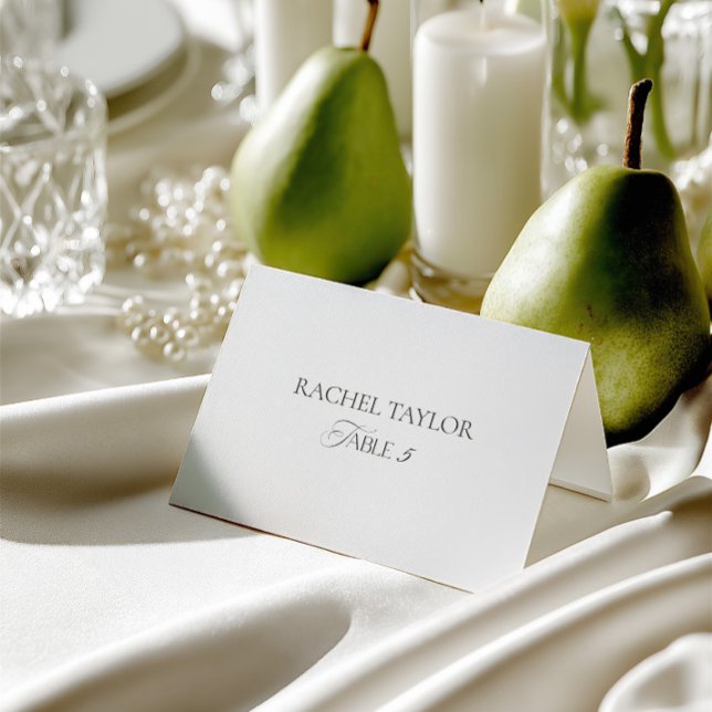 Numéro De Table Minimalist Wedding Table Number Place Card (Minimalist Wedding Table Number Place Card)