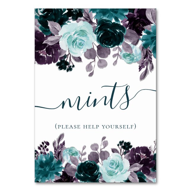 Numéro De Table Moody Boho | Traitements Turquoises Turquoise et P (Par défaut)