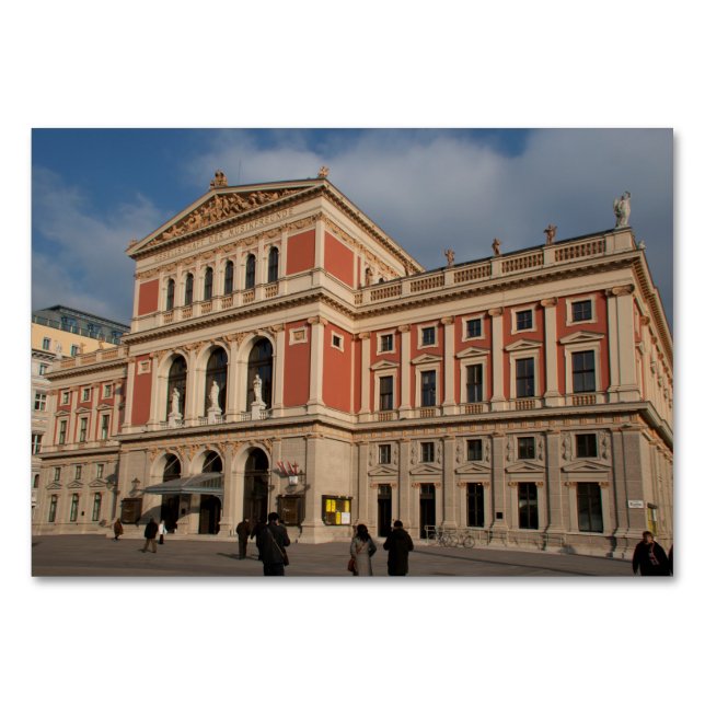 Numéro De Table Musikverein, Wien Österreich (Devant)