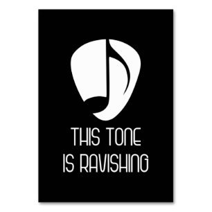 Numéro De Table Musique Ce Ton Est Ravissant
