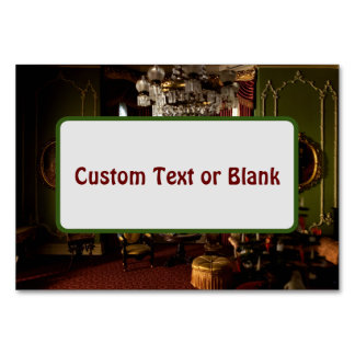 Numéro De Table Noël victorien - Nappes personnalisables