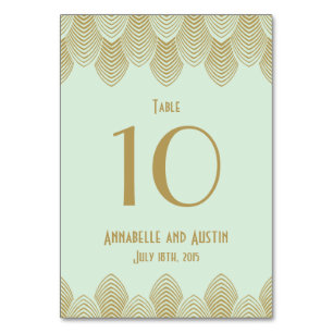 Numéro De Table Nombre vintage de Tableau de mariage de feston