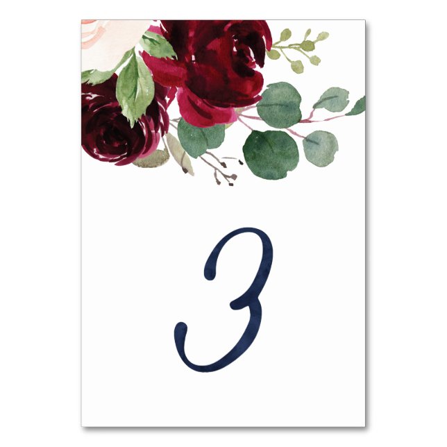 Numéro De Table Numéros de tableau pour KJ #3 (Par défaut)