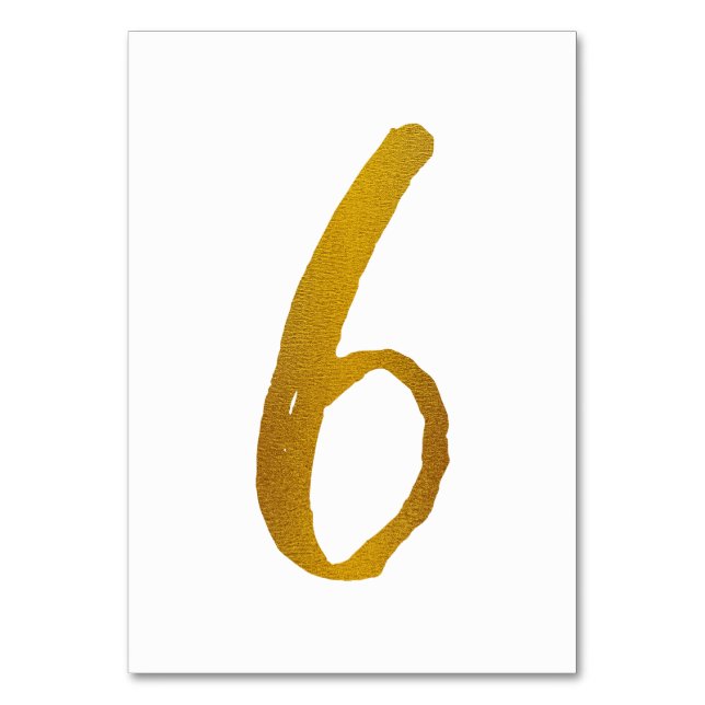 Numéro De Table Numéros de tableau - Typographie Décontractée des  (Par défaut)
