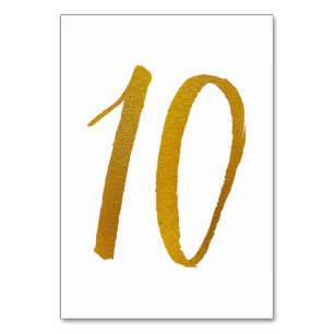 Numéro De Table Numéros de tableau - Typographie Décontractée du s