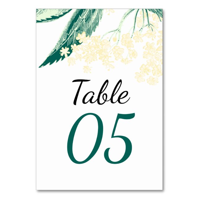 Numéro De Table Panneau Numéro du tableau Mariage Woodland (Par défaut)