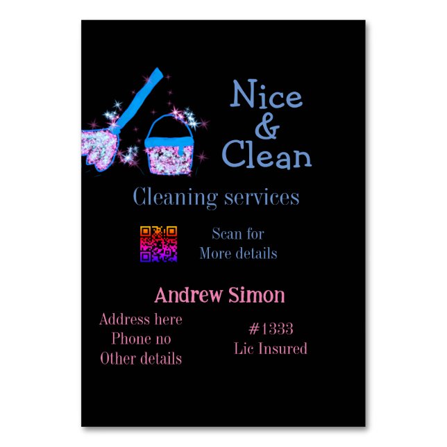 Numéro De Table Parties scintillant rose bleue nettoyant pop ajout (Par défaut)