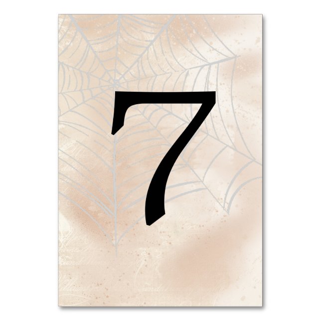 Numéro De Table Petit Couple Effrayant Table Numéro 7 (Par défaut)