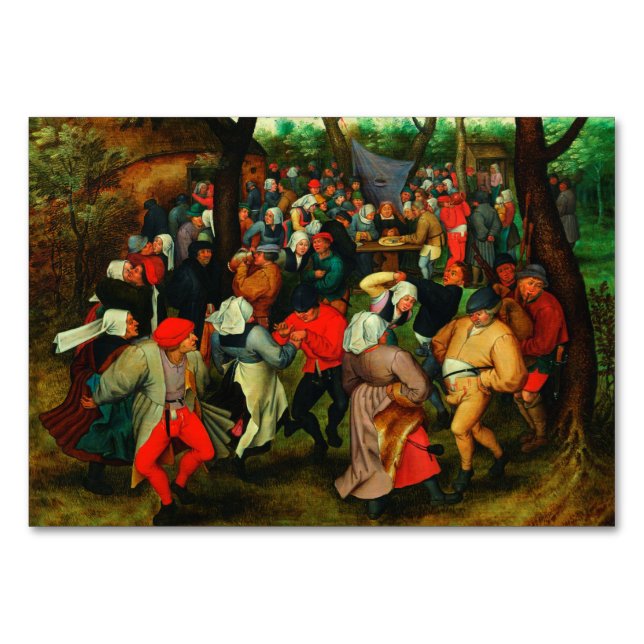 Numéro De Table Pieter Bruegel (Devant)