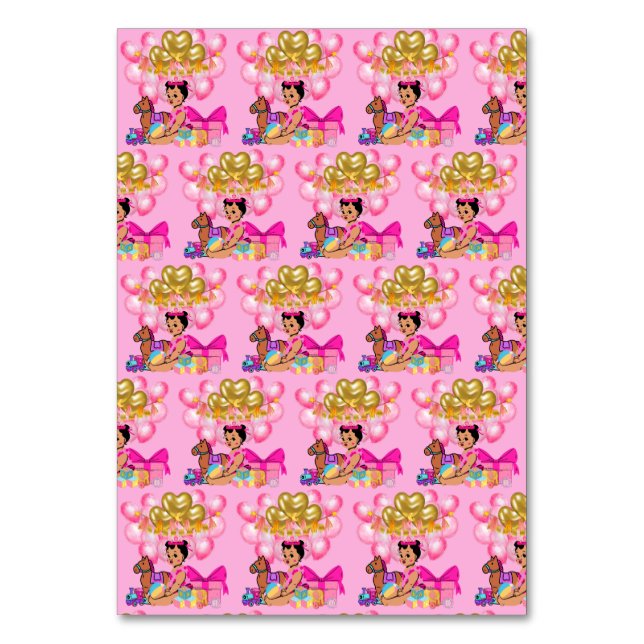 Numéro De Table Princesse en rose (Par défaut)