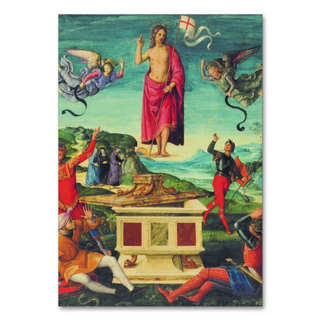 Numéro De Table Résurrection de Jésus Christ par Raphael (Par défaut)