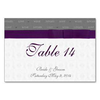 Numéro De Table Rêve de rêve amour