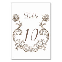 Rococo Florentine Monochrome