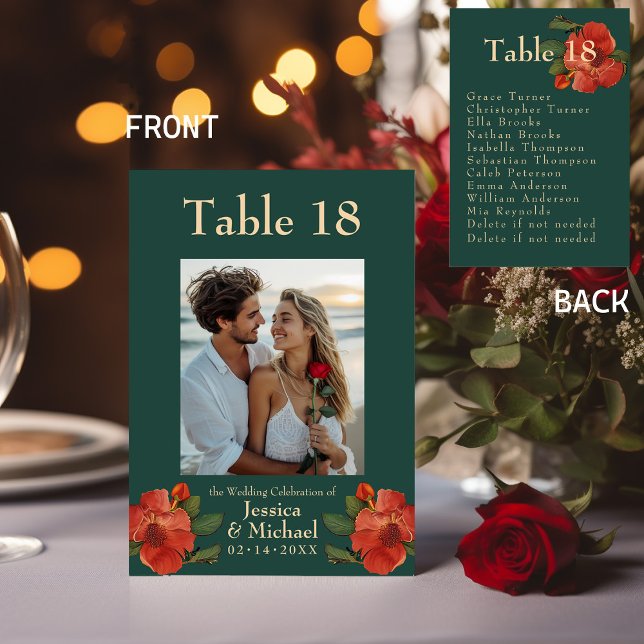 Numéro De Table Rose Romance : Art Nouveau Splendor Numéro de tabl (Rose Romance: Art Nouveau Splendor collection. Please explore the rest of collection. )