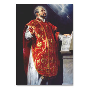 Numéro De Table Saint Ignace de Loyola