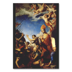 Numéro De Table Saint Janvier, évêque de Bénévent - Beaux-arts