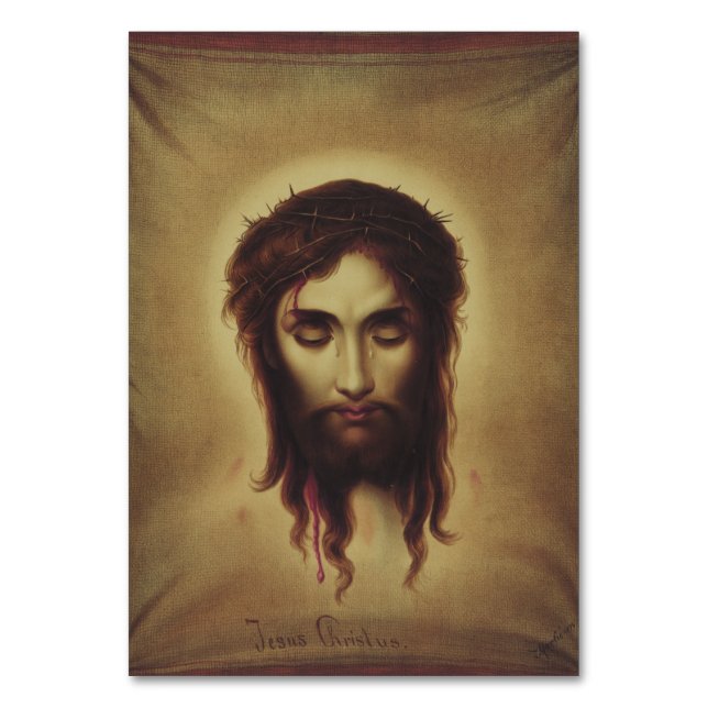 Numéro De Table Saint visage de Jésus-Christ (Par défaut)