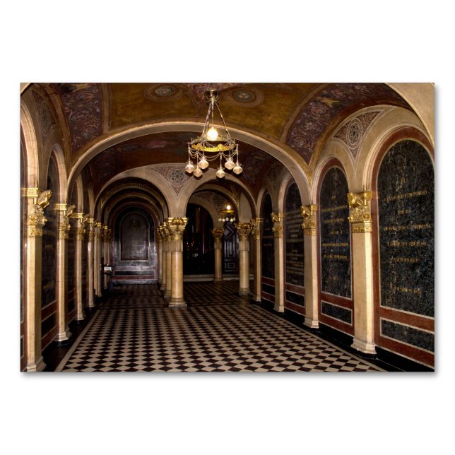 Numéro De Table Sainte Trinité Église grecque orthodoxe (Devant)