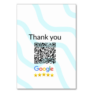 Numéro De Table Simple minimum q r code ajouter logo code d'analys