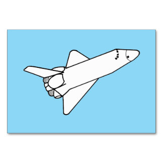 Numéro De Table Space Shuttle Flying Reading Flashcards
